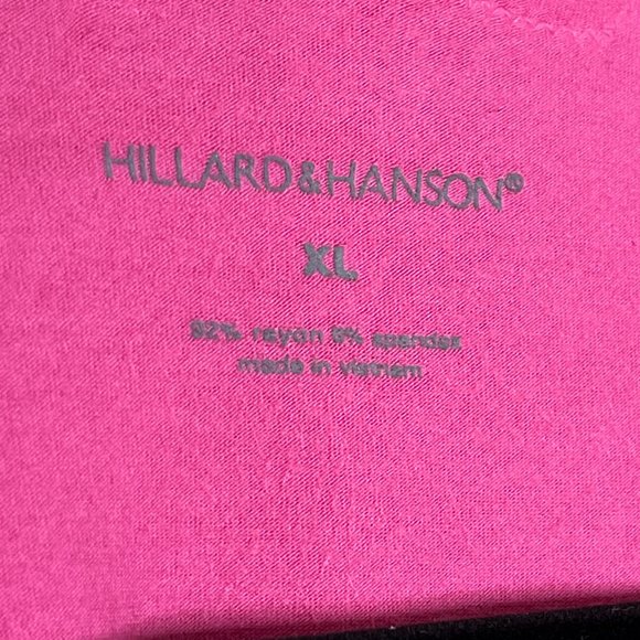 Hillard & Hanson Pink Tank Top‎ Size XL . - Picture 7 of 9